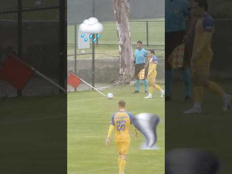 Ob‘s bei unserem Testspiel stürmisch war? 🤔🤣