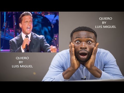FIRST TIME HEARING Luis Miguel - QUIERO REACTION