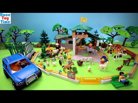 Playmobil Children's Petting Zoo Animals Building Set - Build Review
