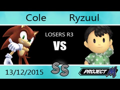 SGT 13/12 - Cole (Lucas, Sonic) Vs. Ryzuul (Ness) Project M Losers Round 3