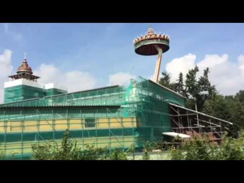 Bouw Symbolica in De Efteling - September 2016