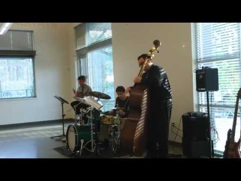 acoustic bass Northside Jazz Trio