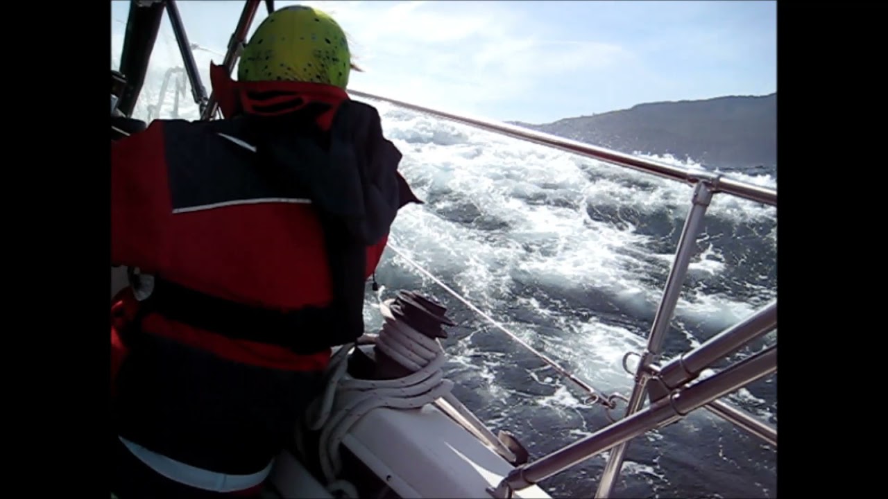 Entering the Strait of Juan de Fuca
