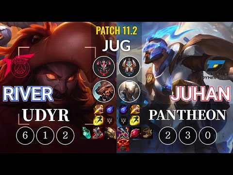 TLN River Udyr vs DYN Juhan Pantheon Jungle - KR Patch 11.2