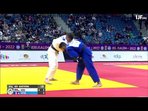 Masters 2022. 66 kg. Quarter-Final. VIERU Denis MDA - KHYAR Walide FRA