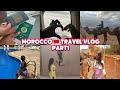 MOROCCO TRAVEL VLOG🇲🇦(PART1) ||MARAKESH 2024|| AGAFAY DESERT, YSL MUSEUM, OZOUD WATERFALL & MORE!!