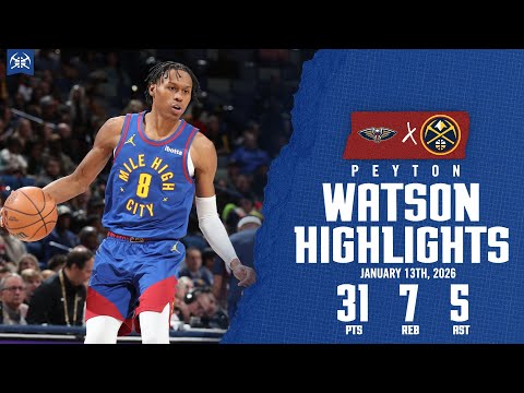 Player of the Week: Peyton Watson CONTINUES to Shine | Highlights vs. NOP