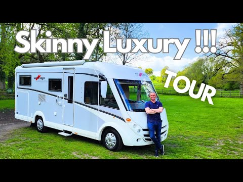 Skinny & Luxury Motorhome Tour : Carthago c compactline 143 LE The One Motorhome Tour and Demo