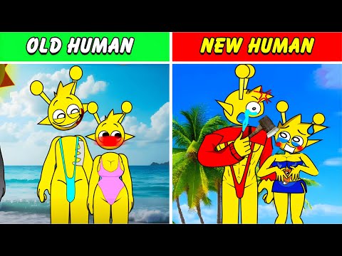 Incredibox Sprunki: Wenda Treatment But Old Human Vs Wenda Treatment But New Human