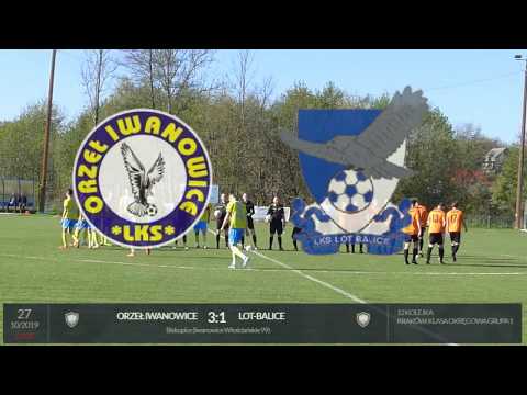 *** 27 października 2019 r. Orzeł Iwanowice - LOT Balice  *** klasa okręgowa, 12 kolejka