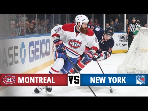 Montreal Canadiens vs New York Rangers | Season Game 66 | Highlights (4/3/17)