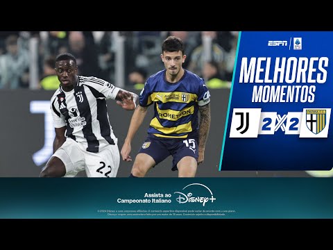 Gols e lances de Juventus x Parma