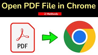 How to Open PDF File on Chrome Browser?