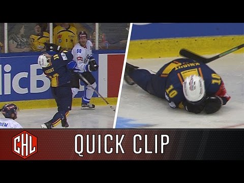 Puck, that's gotta hurt!