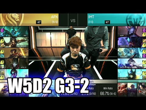 Immortals vs Apex Gaming | Game 2 S6 NA LCS Summer 2016 Week 5 Day 2 | IMT vs APX G2 W5D2 1080p