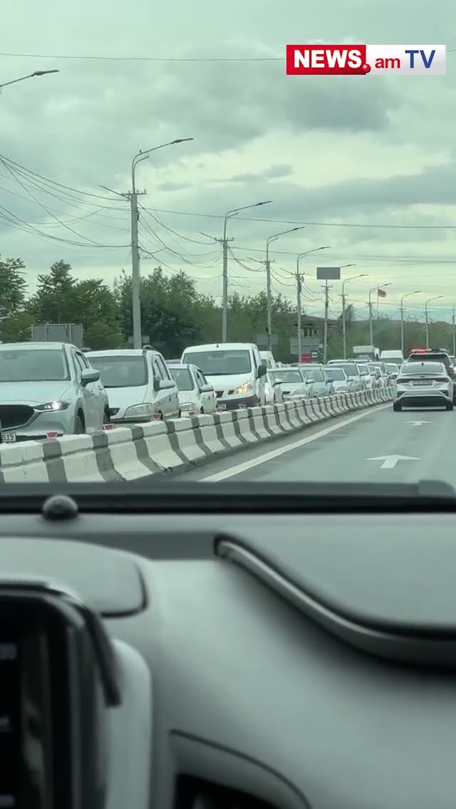 Իսակովի պողոտայում կիլոմետրանոց խցանում է