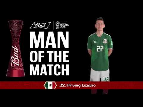 Hirving LOZANO (Mexico) - Man of the Match - MATCH 11