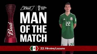 Hirving LOZANO (Mexico) - Man of the Match - MATCH 11