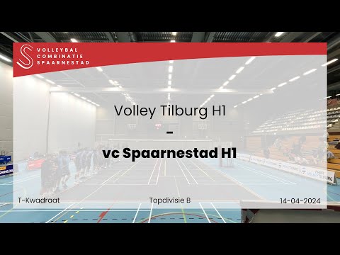 14 Apr 24 - Volley Tilburg H1 vs vc Spaarnestad H1