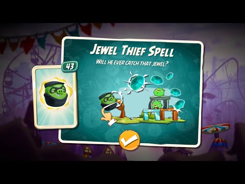 JEWEL THIEF SPELL ANGRY BIRDS 2 LEVEL 876 | Angry Birds 2 | Jewel Thief Spell | Level 876