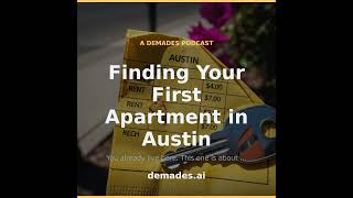 Finding Your First Apartment in Austin