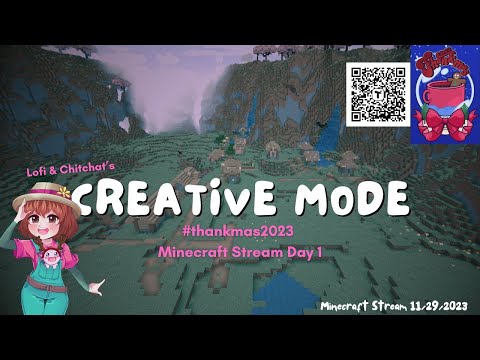 Chill Minecraft Creative Mode Build | Lofi & ChitChat Gaming
