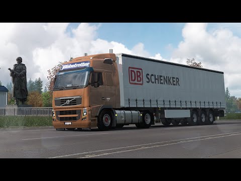 ETS2 1.39 - Euro Truck Simulator 2 - Volvo FH 2009 classic - Promods 2.51 - RusMap