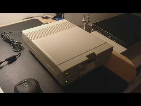 Commodore floppy 1541-II with built in XUM1541