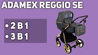 Универсальная коляска Adamex Reggio Special Edition (2 в 1, 3 в 1) фото