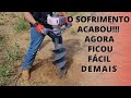 MUITO PRÁTICO VANTAGENS DO PERFURADOR DE SOLO BRANCO BPS52