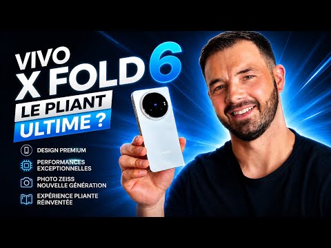 VIVO X FOLD 6 : Le pliable qui veut détrôner SAMSUNG ? 😱👀
