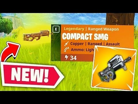 Fortnite : NEW COMPACT SMG IS BROKEN!