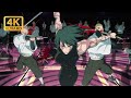 Maki Vs Zenin Clan Full Fight English Dub 4K Jujutsu Kaisen Season 3 Episode 4