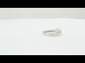 1345226 Ring 18K White Gold with Brilliant Cut Diamonds approx. 1.55 ct }}