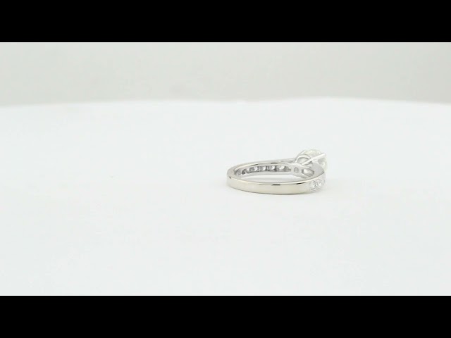 1345226 Ring 18K White Gold with Brilliant Cut Diamonds approx. 1.55 ct