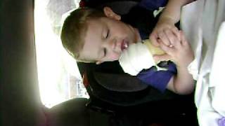 Ice cream with Bryson and Cassidy.