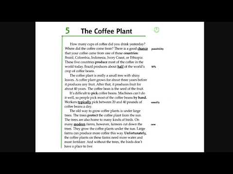 Facts and Figures - Unit 3: Plants - Lesson 5: The Coffee Plant