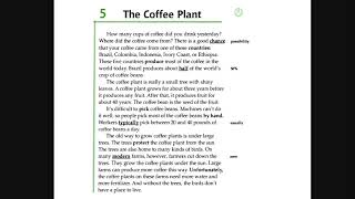 Facts and Figures - Unit 3: Plants - Lesson 5: The Coffee Plant