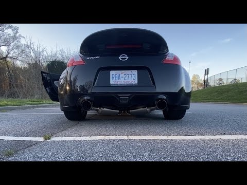 INVIDIA DUAL N1 GT CATBACK 370z EXHAUST REVIEW
