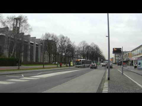 Twee Citaro's van de RET op lijn 68 Rotterdam Pendrecht