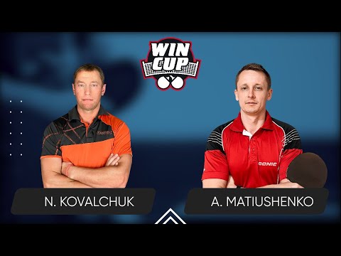 01:50 Nazarii Kovalchuk - Andrii Matiushenko West 7 WIN CUP 10.02.2024 | TABLE TENNIS WINCUP