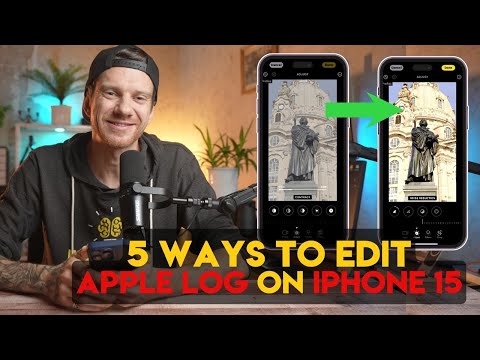 5 Ways How To Color Grade Apple Log on iPhone 15/16 Pro Max