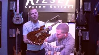 Video thumbnail for NAMM 2016 - Kiesel Guitars K Series by Guitar World