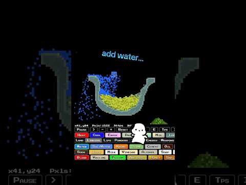 making MATCHA POWDER + TEA #sandboxels #websites