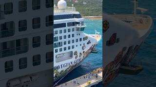 Norwegian Gem is a mid-size cruise ship owned by Norwegian Cruise Lines!! #cruiseship #yt #shorts
