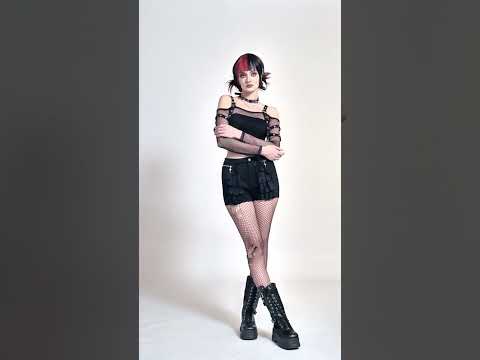 Rebellious Fishnet Crop Top with Studded Strap Detailing