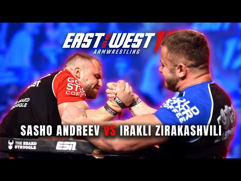 IRAKLI ZIRAKASVILI VS SASHO ANDREEV - EAST VS WEST 12 World Middleweight Title Match