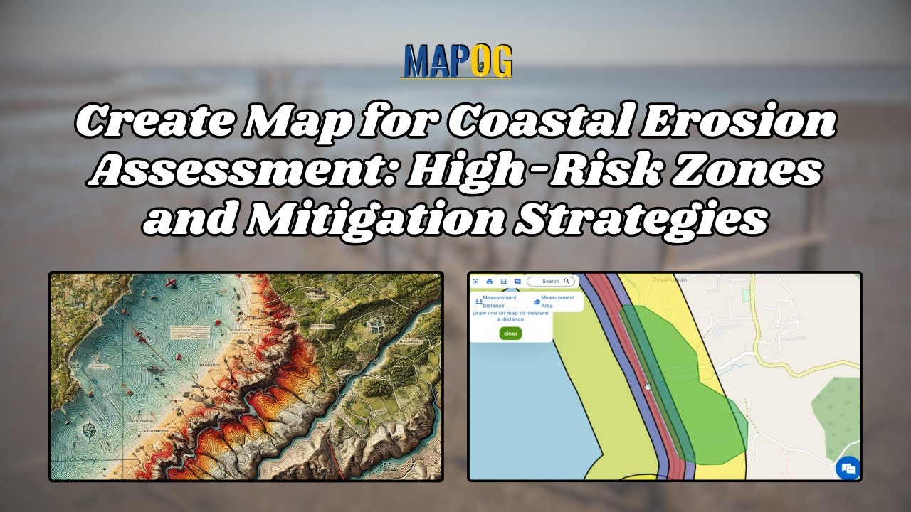 Mapping Coastal Erosion: Assessment & Mitigation Strategies  #GISMapping #EnvironmentalProtection