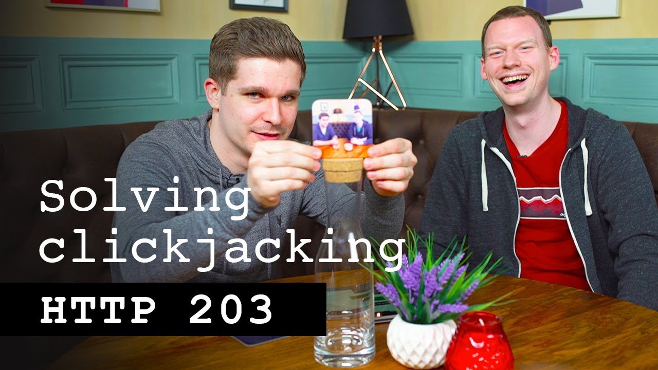 Solving Clickjacking - HTTP 203