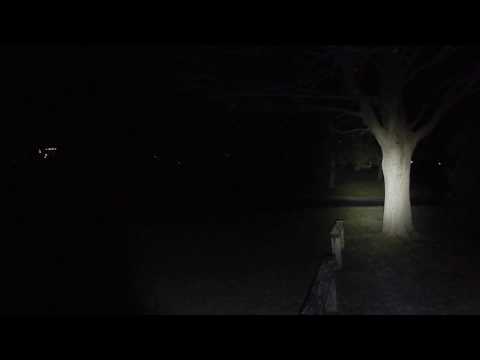 Streamlight LED flashlight beams outside! COMPARISON